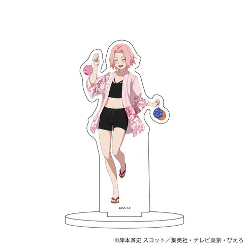 『NARUTO & BORUTO』キャラアクリルフィギュア 25/春野サクラ 祭りver.(描き下ろし)